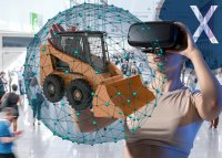 Hybridmesse mit Metaverse und physischer Messe, Hausmesse oder Event– geeignet für globale grenzüberscheitende Events
