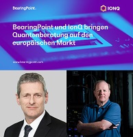 BearingPoint und IonQ bringen Quantenberatung auf den europäischen Markt