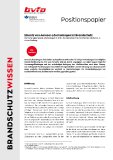 Neues bvfa-Positionspapier zum Einsatz von Aerosol-Löschanlagen