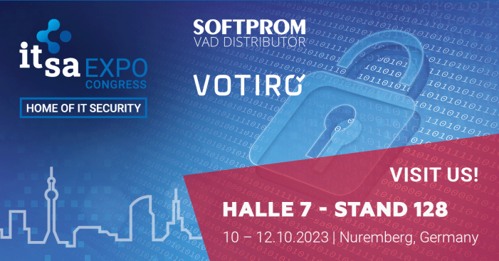 Softprom bringt Votiro zur it-sa: Zero Trust Content Security für den allzeit sicheren Datenempfang