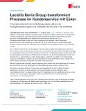 Lactalis Iberia Group transformiert Prozesse im Kundenservice mit Esker