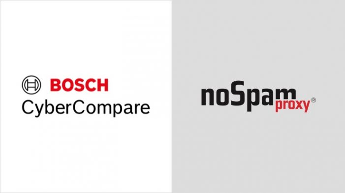 Bosch CyberCompare nimmt NoSpamProxy ins Portfolio auf