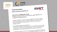 IS4IT Kritis wird IBM Gold Partner