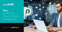 Neu: proMX 365 Project Portfolio Management