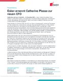 Esker ernennt Catherine Plasse zur neuen CFO