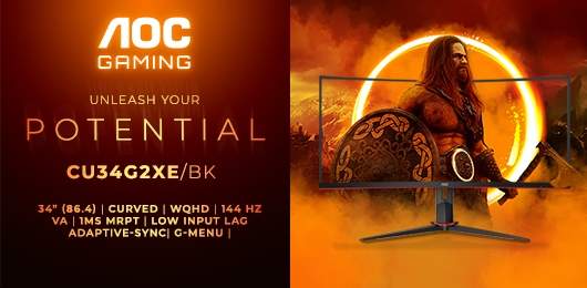 AGON by AOC präsentiert ultrabreite Gaming-Displays mit 144 Hz / 180 Hz und HDR AGON by AOC präsentiert ultrabreite Gaming-Displays mit 144 Hz / 180 Hz und HDR