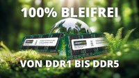 MEMPHIS Electronic präsentiert die erste komplett bleifreie DRAM-Modulfamilie von DDR1 bis DDR5