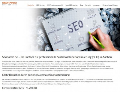 Seonardo.de – Ihr zuverlässiger Partner für Suchmaschinenoptimierung in Aachen