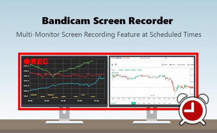 Bandicam enthüllt revolutionäre Bildschirmaufnahme-Funktion für mehrere Monitore zu festgelegten Zeiten Bandicam enthüllt revolutionäre Bildschirmaufnahme-Funktion für mehrere Monitore zu festgelegten Zeiten