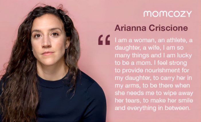 Momcozy und Arianna Criscione, vereinen sich für die Kampagne zum Internationalen Frauentag. Momcozy und Arianna Criscione, vereinen sich für die Kampagne zum Internationalen Frauentag.