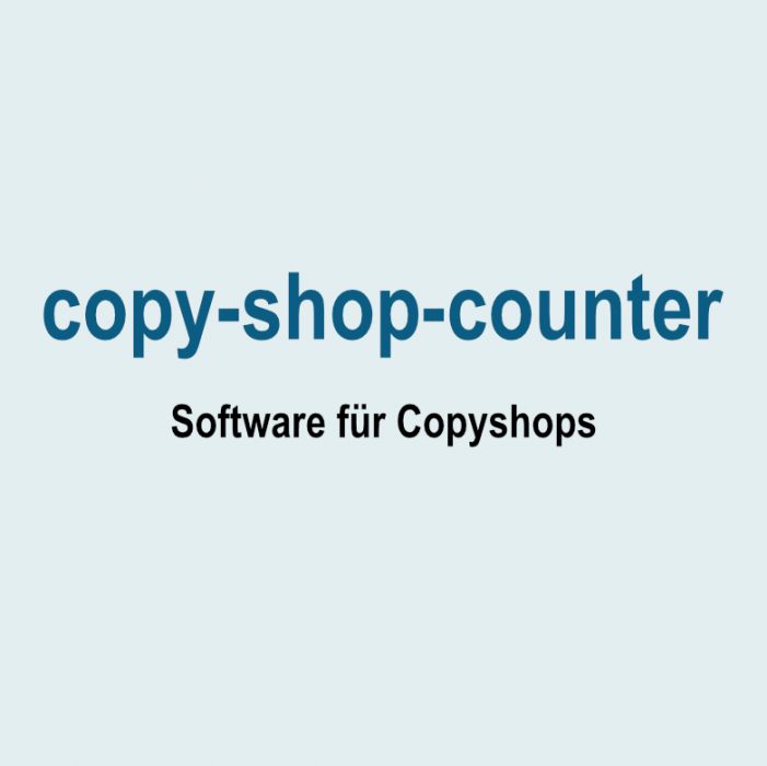 Zählersoftware für Copyshops, Copy-Shops und Druckdienstleister Zählersoftware für Copyshops, Copy-Shops und Druckdienstleister
