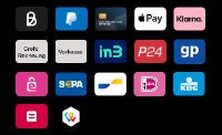 Über 22 innovativen Zahlungsmöglichkeiten für B2B und B2C Kunden