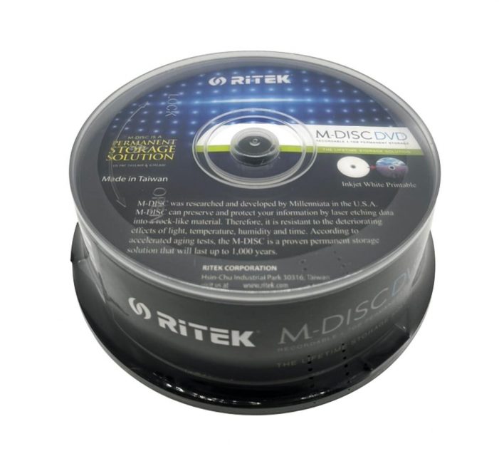 Nur bei Kronenberg: M-DISC DVD für Langzeitarchivierung Nur bei Kronenberg: M-DISC DVD für Langzeitarchivierung