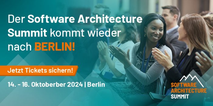 Software Architecture Summit 2024 | 14. – 16. Oktober in Berlin
