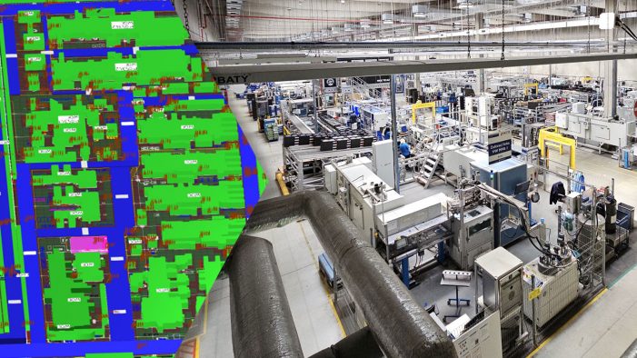 WITTE Automotive plant Flächenbelegung mit AREAPLAN von DUALIS