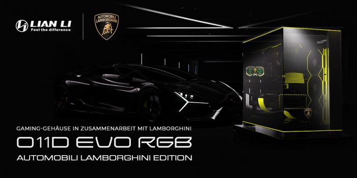 Lian Li O11D EVO RGB x Automobili Lamborghini Edition Lian Li O11D EVO RGB x Automobili Lamborghini Edition