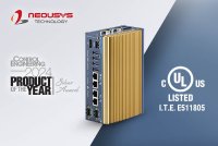 Neousys Technology von Control Engineering bei der Product of the Year-Preisverleihung 2024 mit Silber ausgezeichnet Neousys Technology von Control Engineering bei der Product of the Year-Preisverleihung 2024 mit Silber ausgezeichnet