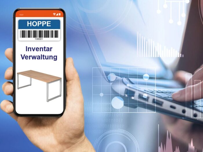 Hoppe Inventarverwaltung schafft Überblick über Büromöbel & IT-Equipment