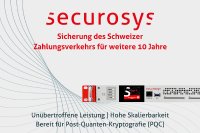 Securosys HSM sichern den Schweizer Zahlungsverkehr für weitere 10 Jahre