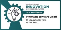 Innovation&Excellence Award 2024 geht an PROMATIS Innovation&Excellence Award 2024 geht an PROMATIS