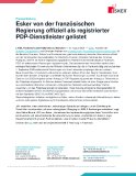 Esker von der französischen Regierung offiziell als registrierter PDP-Dienstleister gelistet