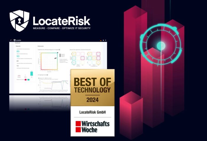 LocateRisk erhält begehrte Auszeichnung beim „Best of Technology Award 2024“ der WirtschaftsWoche