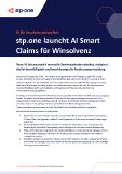 KI für Insolvenzverwalter: stp.one launcht AI Smart Claims für Winsolvenz