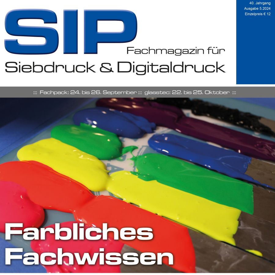 Fünfte Ausgabe 2024 des Fachmagazins SIP nun erhältlich Fünfte Ausgabe 2024 des Fachmagazins SIP nun erhältlich