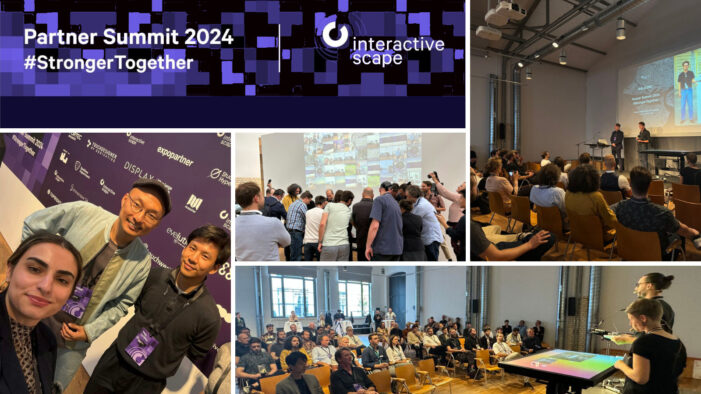 Interactive Scape veranstaltet den ersten Partner Summit 2024 in Berlin: Internationale Partner, innovative Technologien und spannende Synergien