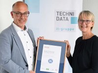 Umweltsiegel Blauer Engel Rechenzentren für TechniData: Jetzt ist es richtig „offiziell“!