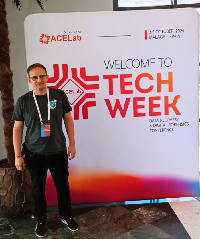 Datenrettungsexperten nehmen an wegweisender ACE Lab Tech Week 2024 teil