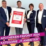 PHARMATECHNIK bei Apotheken-Umfrage wieder auf  Platz 1 in der Kategorie„IT-Anbieter“