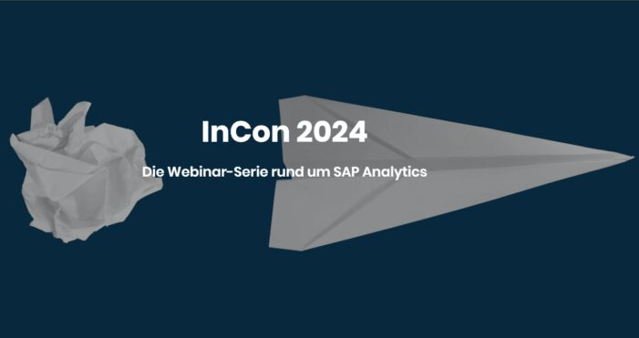 InCon 2024 – Die SAP Analytics Webinar-Serie