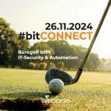 bitbone präsentiert: „Bürogolf trifft Innovation in Automation und IT-Sicherheit“ am 26. November 2024 bitbone präsentiert: „Bürogolf trifft Innovation in Automation und IT-Sicherheit“ am 26. November 2024
