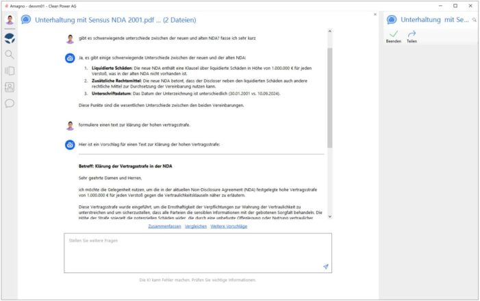 Mit Dokumenten chatten: Amagno.AI macht das ECM zum Dialogpartner