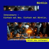 Innovanuary– Einfach mal Neu. Einfach mal Bürklin.