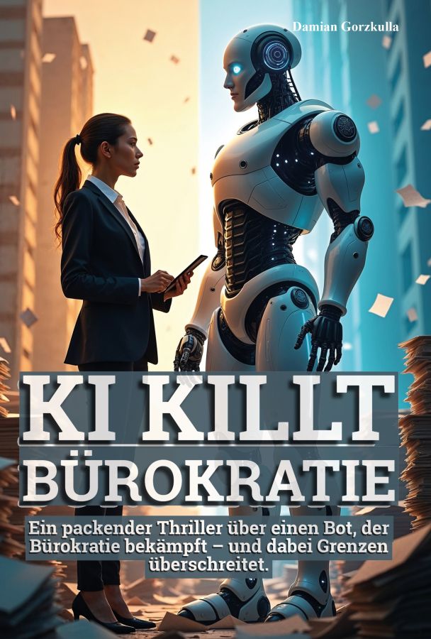 „KI killt Bürokratie“ – Neuer Tech-Thriller von Damian Gorzkulla startet eine reale Revolution