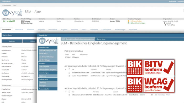 vysoft BEM erhält Zertifizierung für Barrierefreiheit