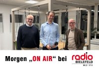 AGFEO„ON AIR“ bei Radio Bielefeld