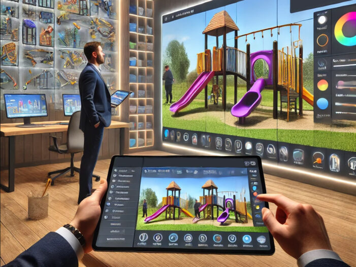 Spielgeräte im Webkonfigurator planen