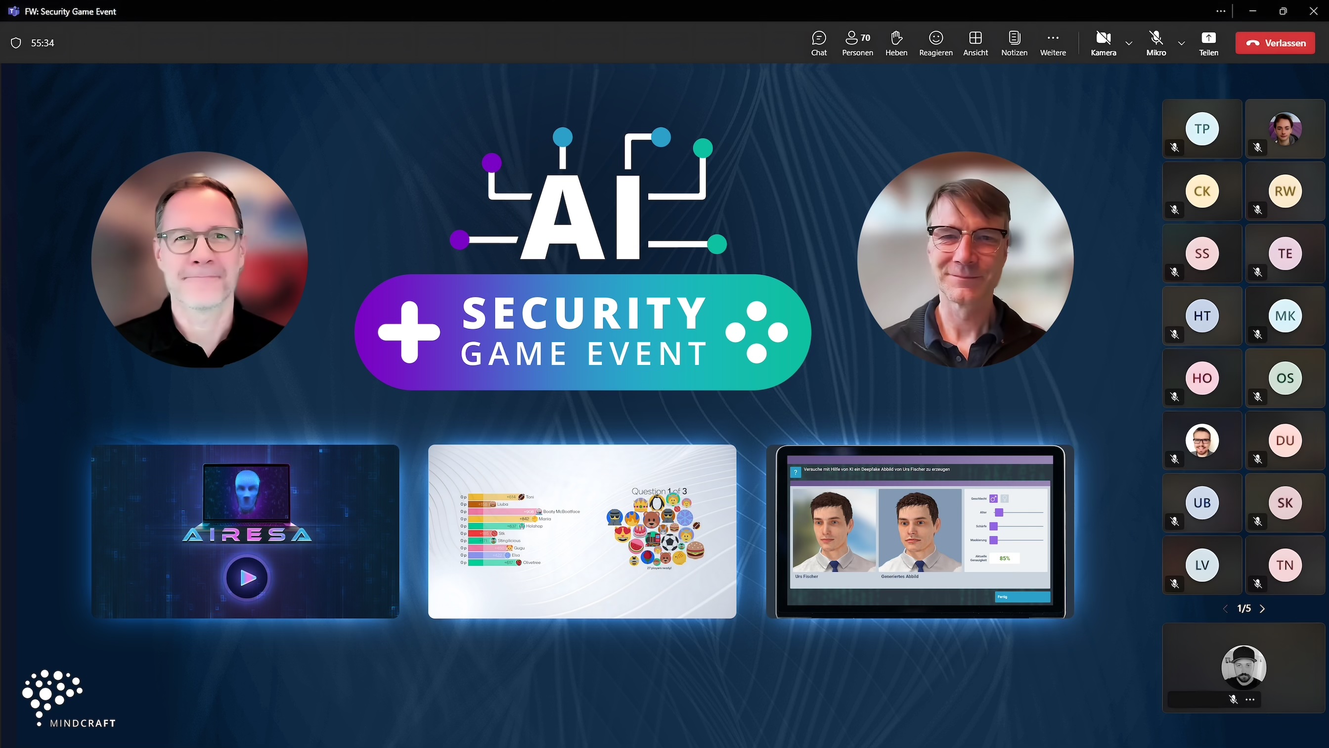 Mindcraft präsentiert neues „AI Security Game Event“ Mindcraft präsentiert neues „AI Security Game Event“