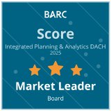 BARC Score für Integrated Planning&Analytics DACH 2025: Board verteidigt Position als Marktführer