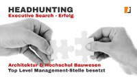 Headhunting-Erfolg im Bildungsbau– führender Hochschul-Beratungsträger besetzt Managementposition