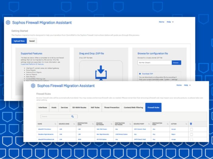 Neues Sophos-Tool erleichtert Firewall-Migration von Fortinet und SonicWall