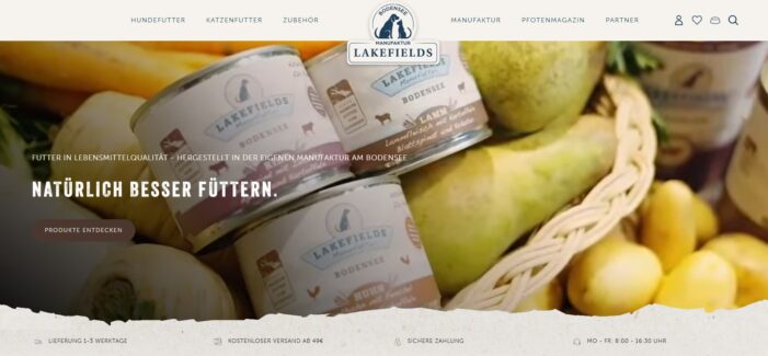 Lakefields erstrahlt in neuem Design