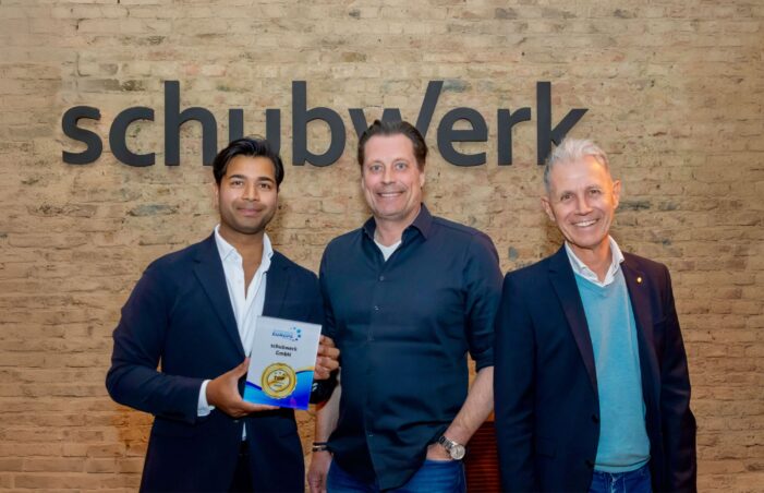 Silicon Valley Europe verleiht Innovationspreis an schubwerk GmbH für herausragende Analytics und Tracking-Technologie