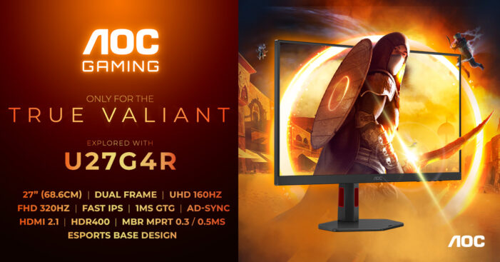 AGON by AOC präsentiert Dual-Frame-Monitor