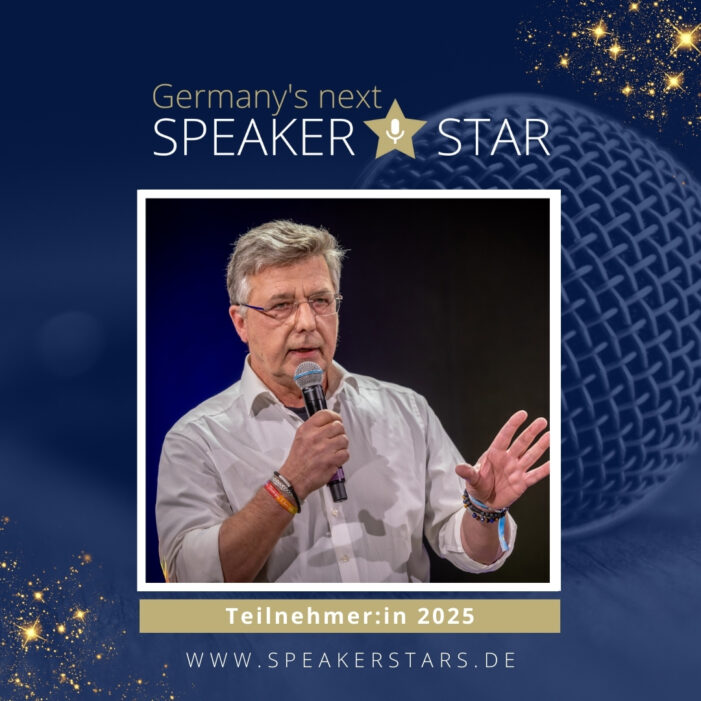 Mensch und Roboter  –  bei Germanys next Speaker Star