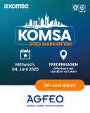 AGFEO vor Ort bei „KOMSA goes Mainhattan“