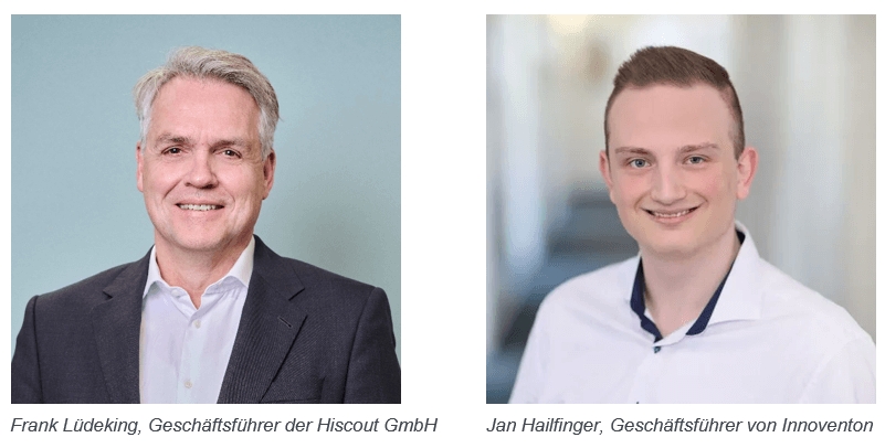 Hiscout und Innoventon gehen strategische Partnerschaft ein Hiscout und Innoventon gehen strategische Partnerschaft ein